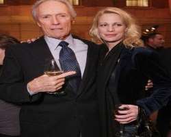 Alison Eastwood consuming alcohol